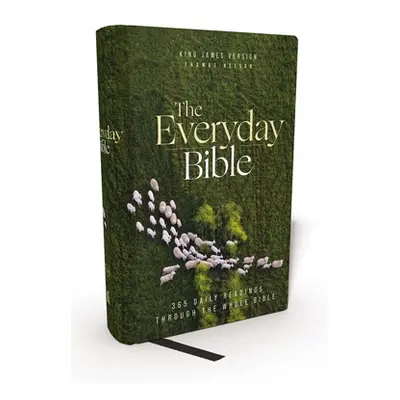 "Kjv, the Everyday Bible, Hardcover, Red Letter, Comfort Print: 365 Daily Readings Through the W