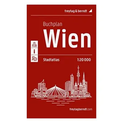 "Vienna, book plan 1:20,000, freytag & berndt" - "" ("")