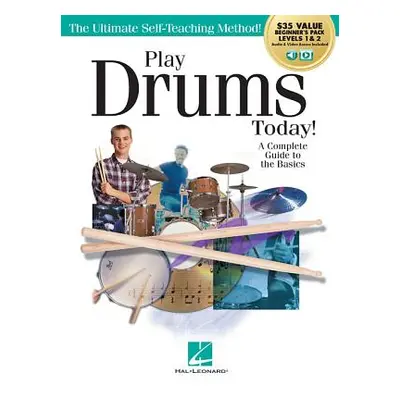 "Play Drums Today! All-In-One Beginner's Pack: Includes Book 1, Book 2, Audio & Video" - "" ("Ha