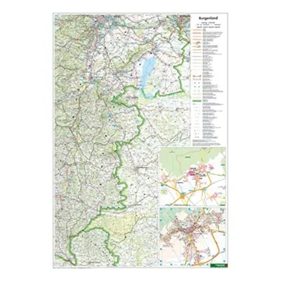 "Burgenland Map Flat in a Tube 1:200.000" - "" ("")