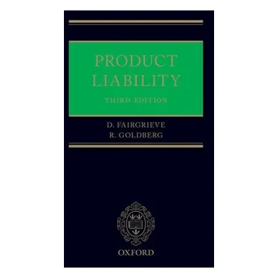 "Product Liability" - "" ("Fairgrieve Duncan")