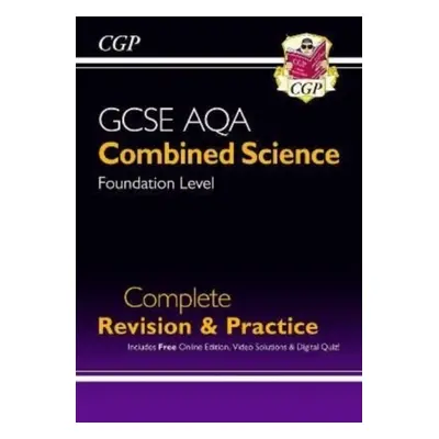 "New GCSE Combined Science AQA Foundation Complete Revision & Practice w/ Online Ed, Videos & Qu