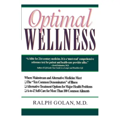 "Optimal Wellness" - "" ("Golan Ralph")