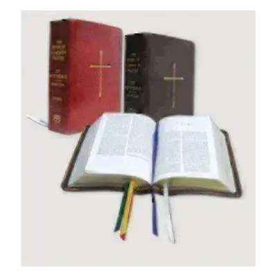 "The Book of Common Prayer and Bible Combination (NRSV with Apocrypha): Black Bonded Leather" - 