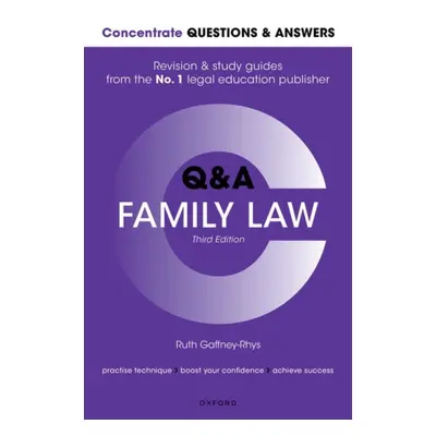 "Concentrate Questions and Answers Family Law 3rd Edition" - "" ("Gaffney Rhys")