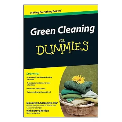 "Green Cleaning for Dummies" - "" ("Goldsmith Elizabeth B.")