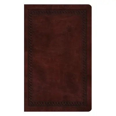 "ESV Thinline Bible (Trutone, Mahogany, Border Design)" - "" ("")