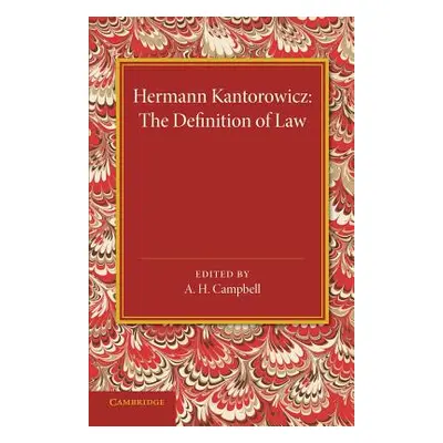 "The Definition of Law" - "" ("Kantorowicz Hermann")