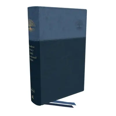 "Nkjv, Matthew Henry Daily Devotional Bible, Leathersoft, Blue, Red Letter, Comfort Print: 366 D