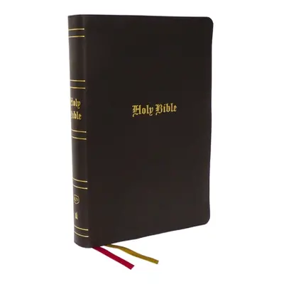 "KJV Holy Bible, Super Giant Print Reference Bible, Brown, Bonded Leather, 43,000 Cross Referenc