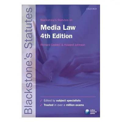 "Blackstone's Statutes on Media Law" - "" ("Caddell Richard")