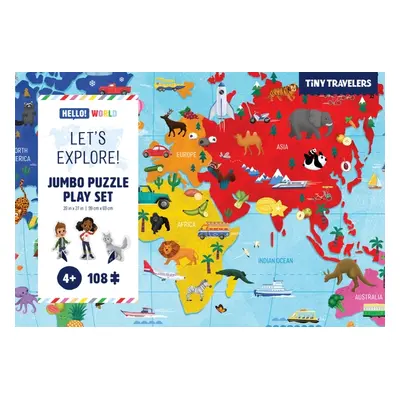 "Jumbo Puzzle Play Set: Let's Explore!" - "" ("Jaramillo Susie")