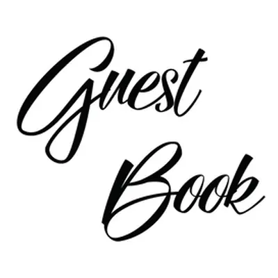 "Black and White Guest Book, Weddings, Anniversary, Party's, Special Occasions, Memories, Christ