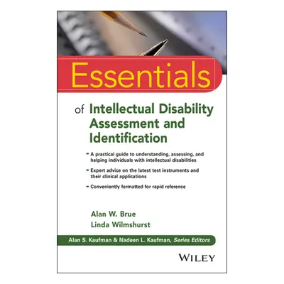 "Essentials of Intellectual Disability Assessment and Identification" - "" ("Brue Alan W.")