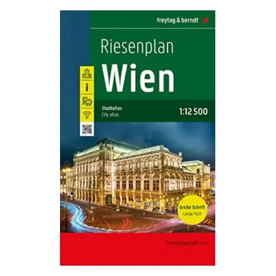 "Vienna City Atlas 1:12,500 scale" - "" ("Freytag + Berndt")