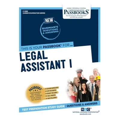 "Legal Assistant I (C-2988): Passbooks Study Guide" - "" ("Corporation National Learning")