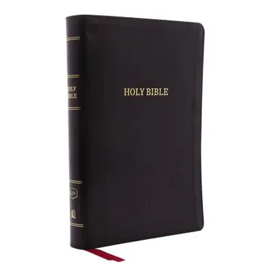 "KJV, Deluxe Reference Bible, Giant Print, Imitation Leather, Black, Indexed, Red Letter Edition