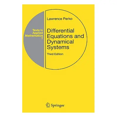 "Differential Equations and Dynamical Systems" - "" ("Perko Lawrence")