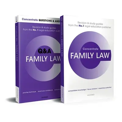 "Family Law Revision Concentrate Pack: Law Revision and Study Guide" - "" ("Heenan Susan")