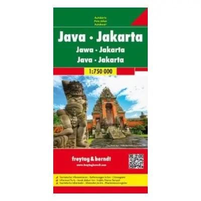 "Java Jakarta Road Map 1:750 000" - "" ("")