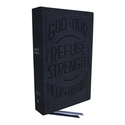 "Kjv, Personal Size Reference Bible, Verse Art Cover Collection, Leathersoft, Blue, Red Letter, 