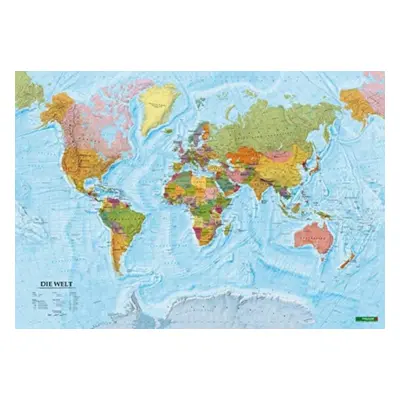 "World Map Flat in a Tube 1:40 000 000" - "" ("")