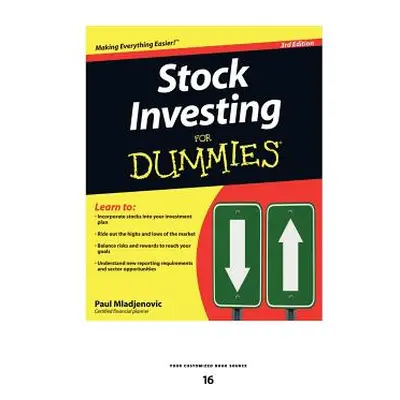 "Stock Investing for Dummies (Large Print 16pt)" - "" ("Mladjenovic Paul")