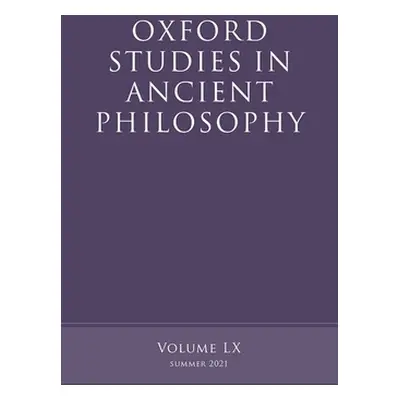 "Oxford Studies in Ancient Philosophy Volume 60" - "" ("Caston")