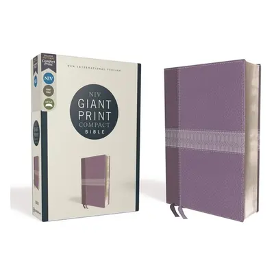 "Niv, Giant Print Compact Bible, Leathersoft, Purple, Red Letter Edition, Comfort Print" - "" ("