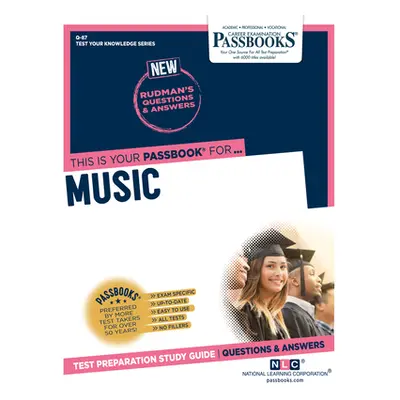 "Music (Q-87): Passbooks Study Guide Volume 87" - "" ("National Learning Corporation")