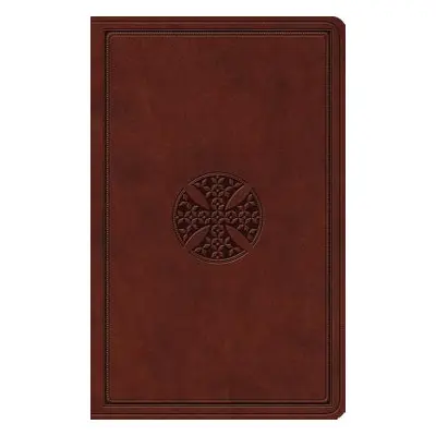 "ESV Value Thinline Bible (Trutone, Brown, Mosaic Cross Design)" - "" ("")