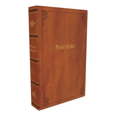 "Kjv, Thinline Bible, Large Print, Vintage Series, Leathersoft, Tan, Red Letter, Comfort Print: 