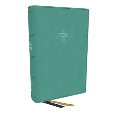 "Nkjv, the Bible Study Bible, Leathersoft, Turquoise, Comfort Print: A Study Guide for Every Cha