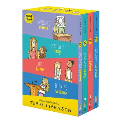 "Emmie & Friends 4-Book Box Set: Invisible Emmie, Positively Izzy, Just Jaime, Becoming Brianna"