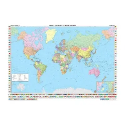 "World political (International), 1:35 million, Marker board" - "" ("")