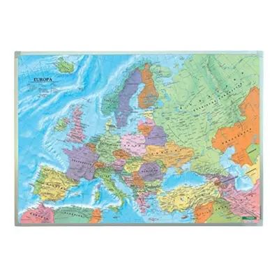 "Wall Map - Magnetic Marking Board: Europe political 1:6 Mill." - "" ("")