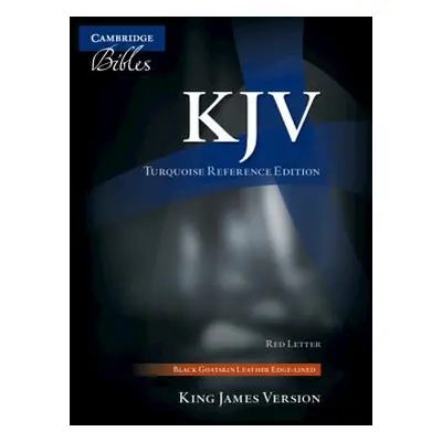 "KJV Turquoise Reference Bible, Black Goatskin Leather, Red-Letter Text, Kj676: Xrl" - "" ("Camb