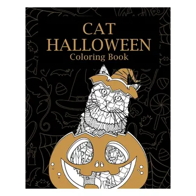 "Cat Halloween Coloring Book" - "" ("Paperland")