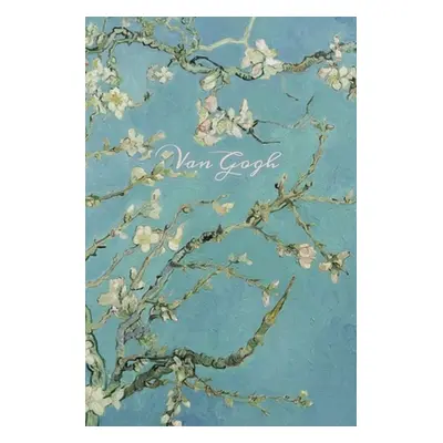 "Van Gogh: Almond Blossoms, Hardcover Journal Writing Notebook Diary with Dotted Grid, Lined, & 