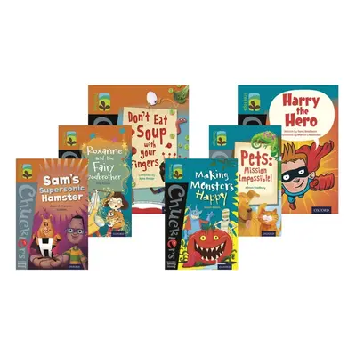 "Oxford Reading Tree TreeTops Chucklers: Oxford Level 8-9: Pack of 6" - "" ("Harper Meg")