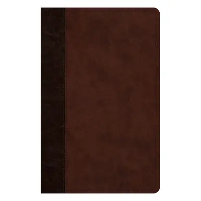 "ESV Large Print Thinline Reference Bible (Trutone, Brown/Walnut, Timeless Design)" - "" ("")