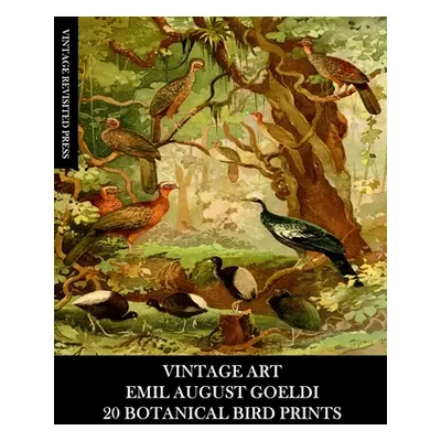 "Vintage Art: Emil August Goeldi: 20 Botanical Bird Prints: Ephemera for Framing, Home Decor, Co