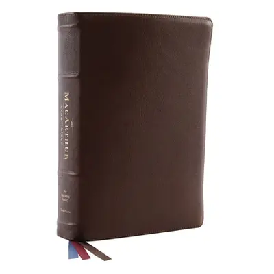 "Nkjv, MacArthur Study Bible, 2nd Edition, Premium Goatskin Leather, Black, Premier Collection, 