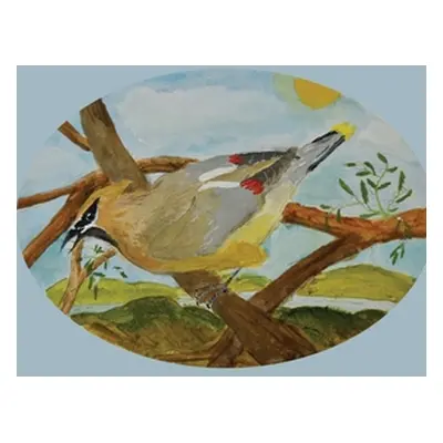 "The Stone Soup Sketchbook (small): Sierra Glassman - Cedar Waxwing - unlined" - "" ("Stone Soup