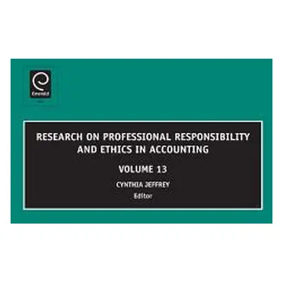 "Research on Professional Responsibility and Ethics in Accounting" - "" ("Jeffrey Cynthia")