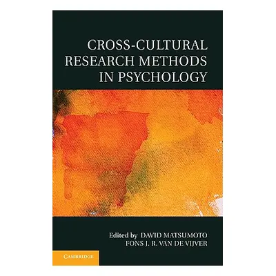 "Cross-Cultural Research Methods in Psychology" - "" ("Matsumoto David")