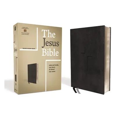 "The Jesus Bible, ESV Edition, Leathersoft, Black" - "" ("Passion")