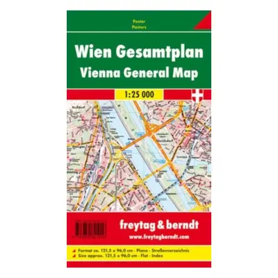 "Vienna Map Flat in a Tube 1:25 000" - "" ("")