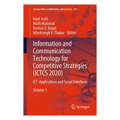 "Information and Communication Technology for Competitive Strategies (Ictcs 2020): Ict: Applicat