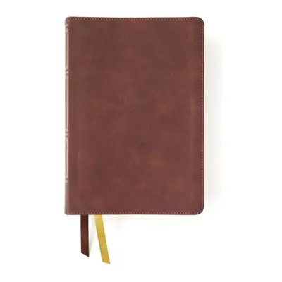 "Nkjv, Thompson Chain-Reference Bible, Leathersoft, Brown, Red Letter, Thumb Indexed, Comfort Pr